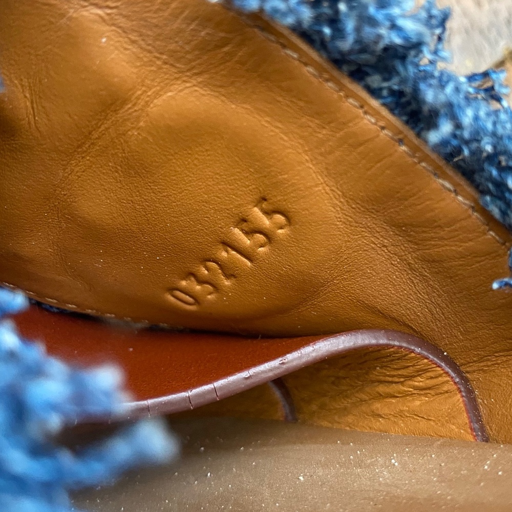 Chloe Woody Denim Slides - Picture 10 of 10